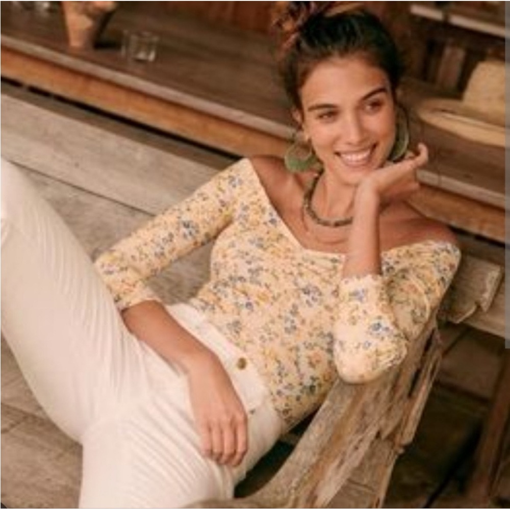 SOLD NWT Sézane Body Bella in Jardin Printaniere